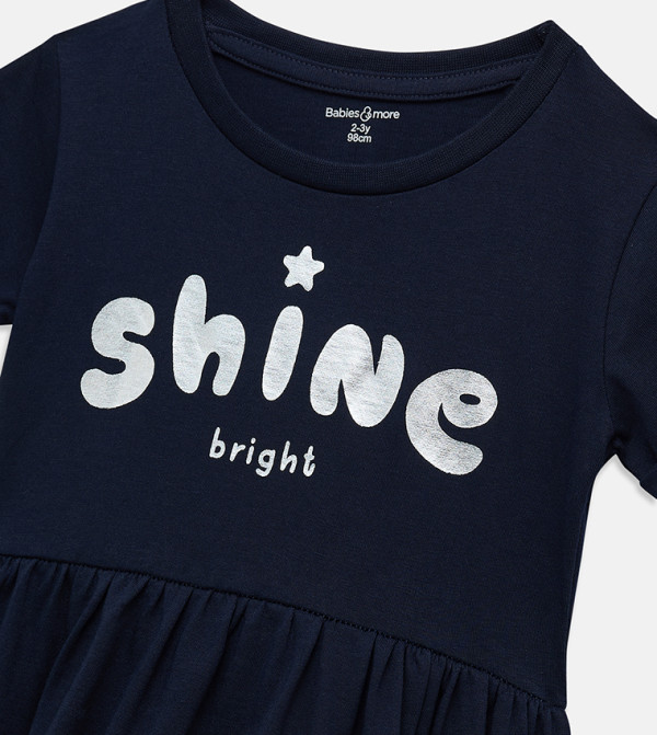 BABIES & MORE  play-dresses - Navy Casual Dress