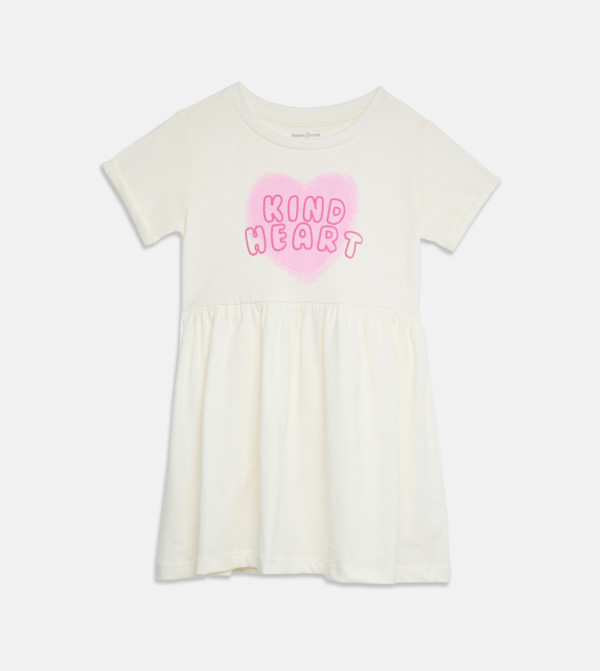BABIES & MORE  play-dresses - White Casual Dress