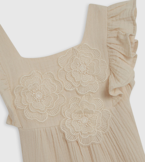 BABIES & MORE  play-dresses - Beige Casual Dress