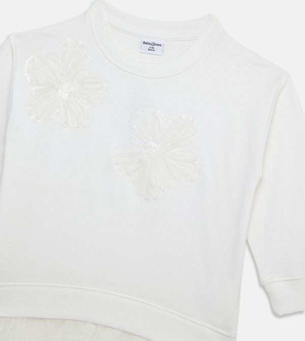 بيبيز آند مور  preppy-layers - أبيض  T-shirts