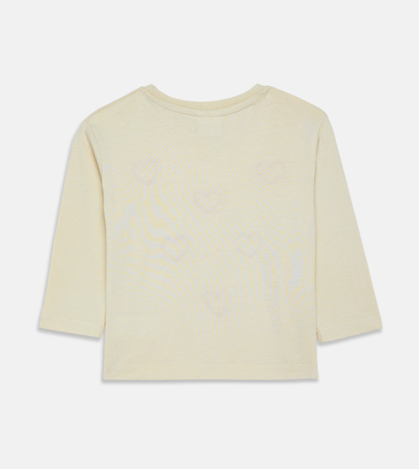 BABIES & MORE preppy-layers - Cream T-shirts