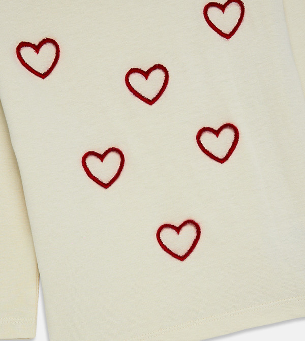 BABIES & MORE preppy-layers - Cream T-shirts