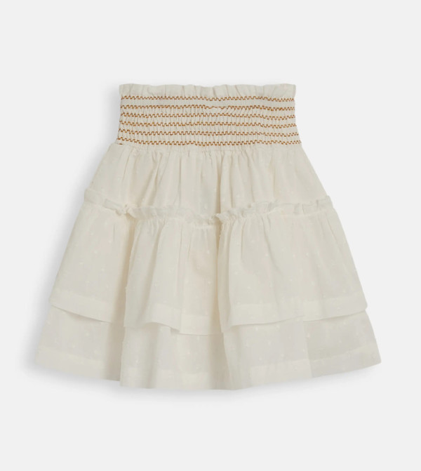BABIES & MORE  Bottomwear - White Skirts & Dividers