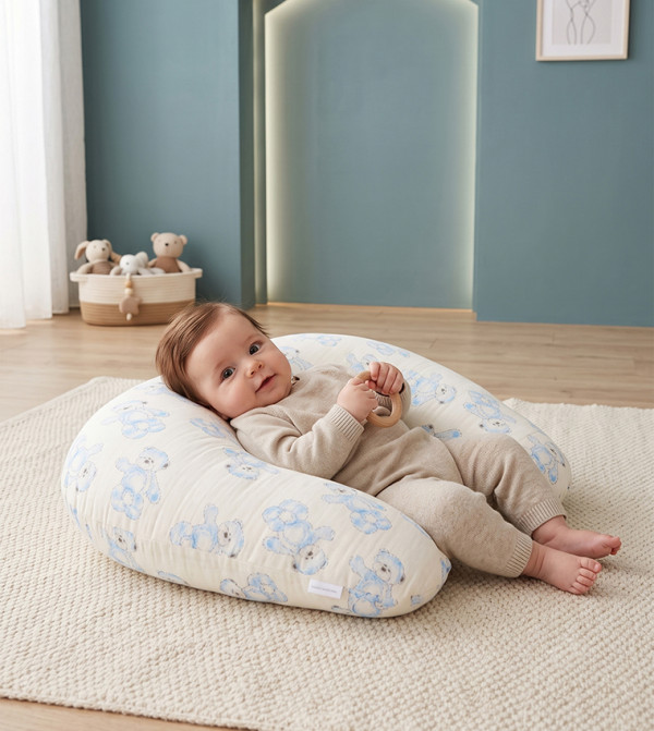 بيبيز آند مور  أطقم أسرة ومخدات بيبي - أبيض Baby Bedding Sets & Pillows
