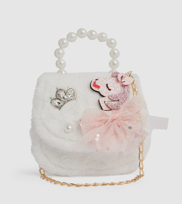 BABIES & MORE  Shoulder Bag - White Shoulder Bag