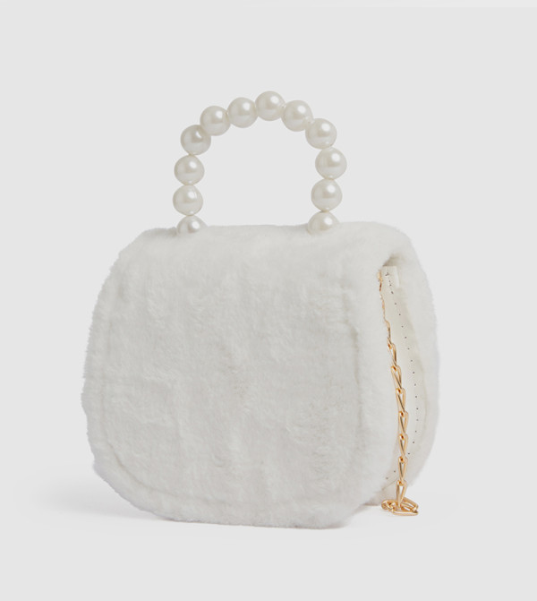 BABIES & MORE  Shoulder Bag - White Shoulder Bag