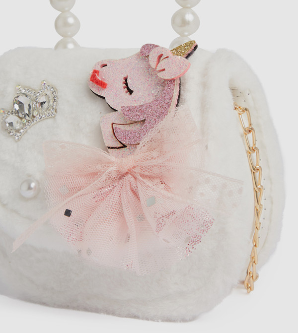BABIES & MORE  Shoulder Bag - White Shoulder Bag