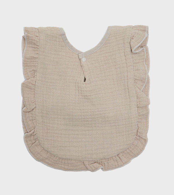 BABIES & MORE  Bibs & Hanky - Beige Bibs & Hanky