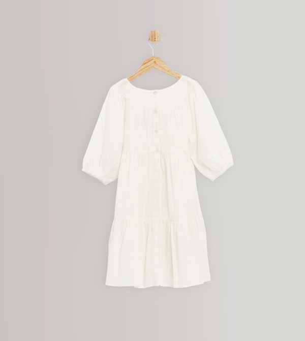 BABIES & MORE Dresses - Cream Casual Dress