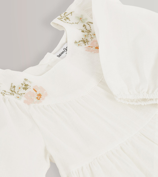 BABIES & MORE Dresses - Cream Casual Dress