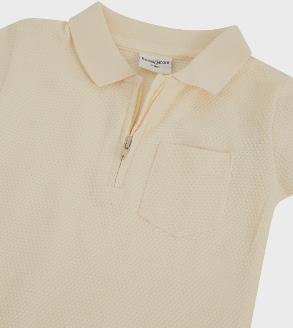 BABIES & MORE Baby Essentials - Cream Rompers