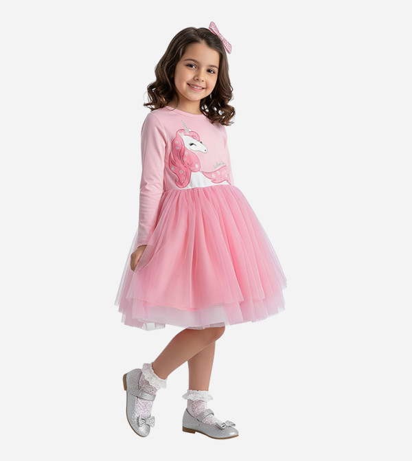 بيداني  twirl-worthy-styles-k - وردي فستان كاجوال 