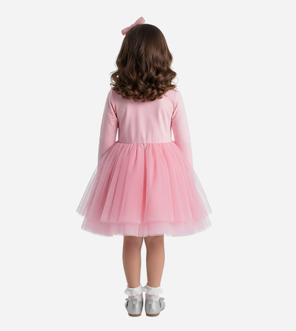 بيداني  twirl-worthy-styles-k - وردي فستان كاجوال 