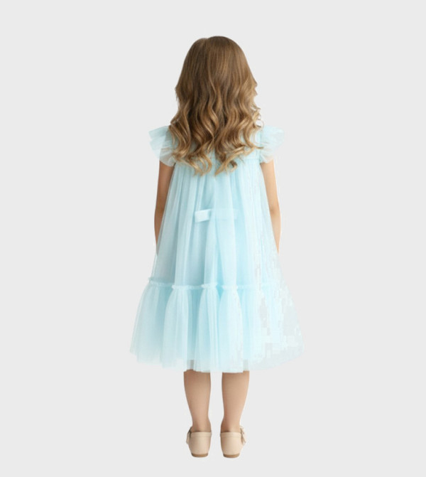 BIDANI Clothing - Blue Party Dress