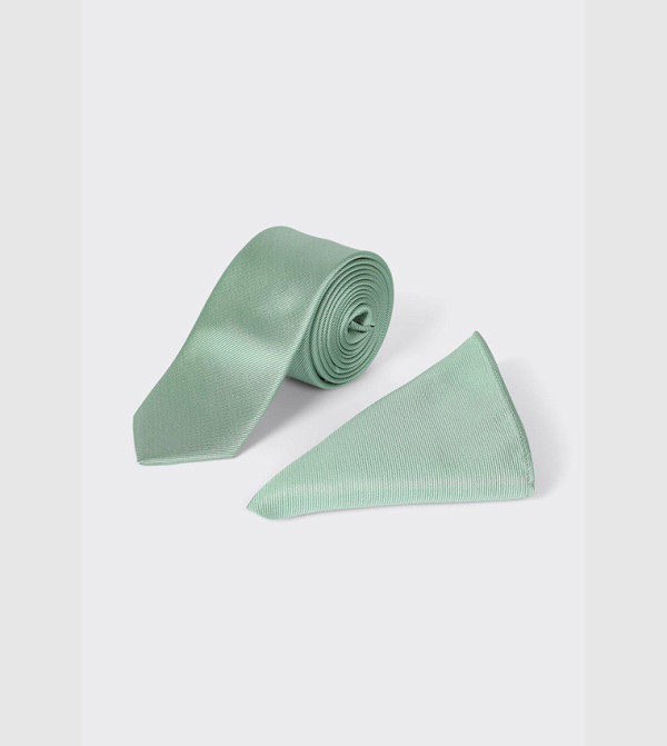 بورتون ربطات عنق وقفازات - أخضر رمادي Slim Ties