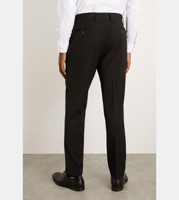 Burton  Suit - Black Formal Pants