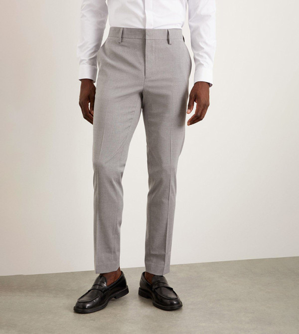 Burton  Suit - Grey Formal Pants