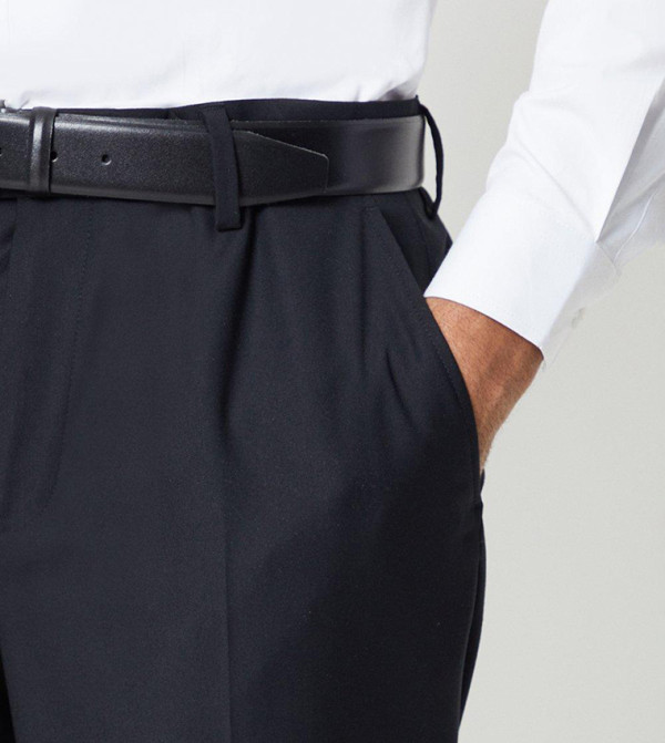 Burton  Suit - Black Formal Pants
