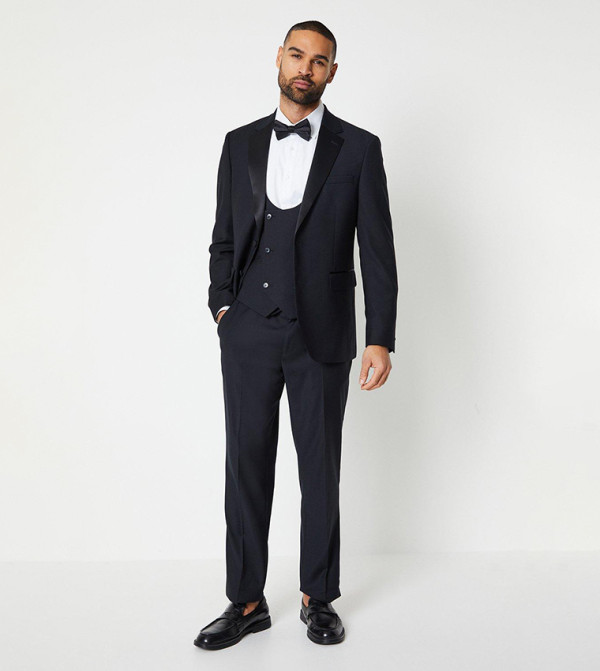 Burton  Suit - Black Formal Pants