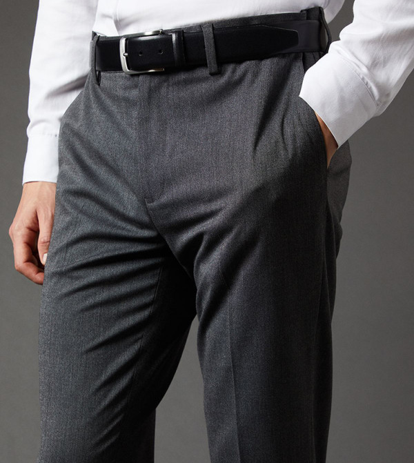 Burton Burton - Grey Formal Pants