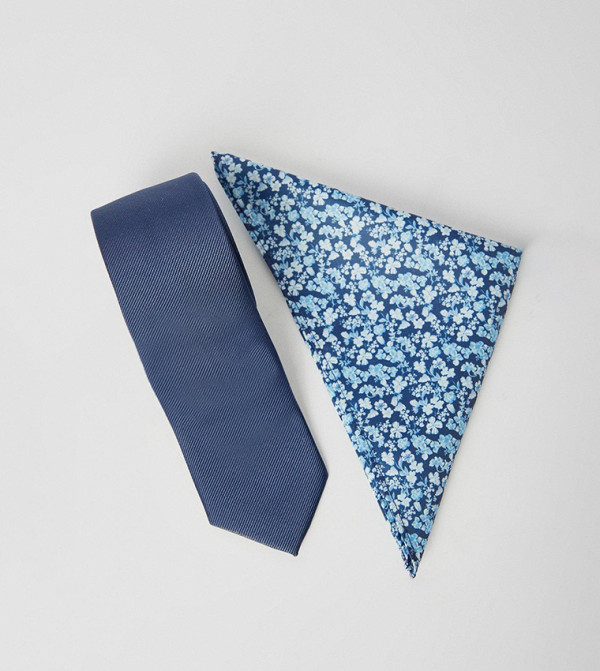 بورتون - إكسبرس  ربطات عنق وقفازات - كحلي Regular Ties