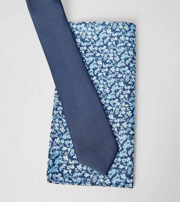 بورتون - إكسبرس  ربطات عنق وقفازات - كحلي Regular Ties