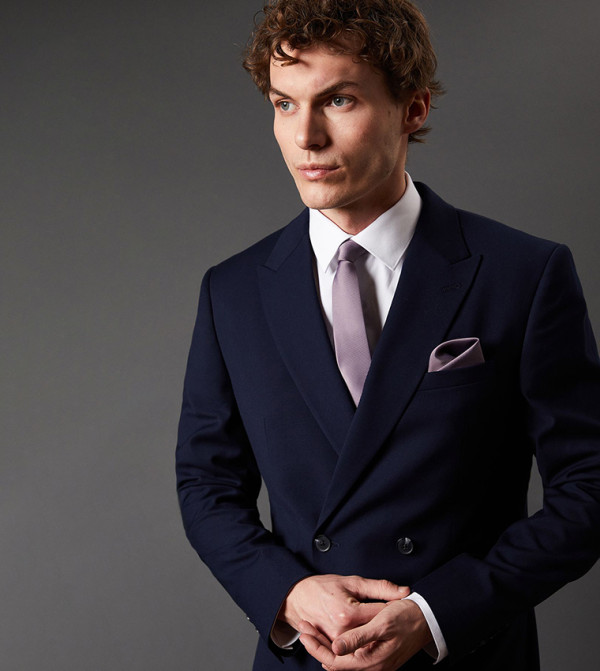 Burton - Outlet  Ties - Purple Slim Ties
