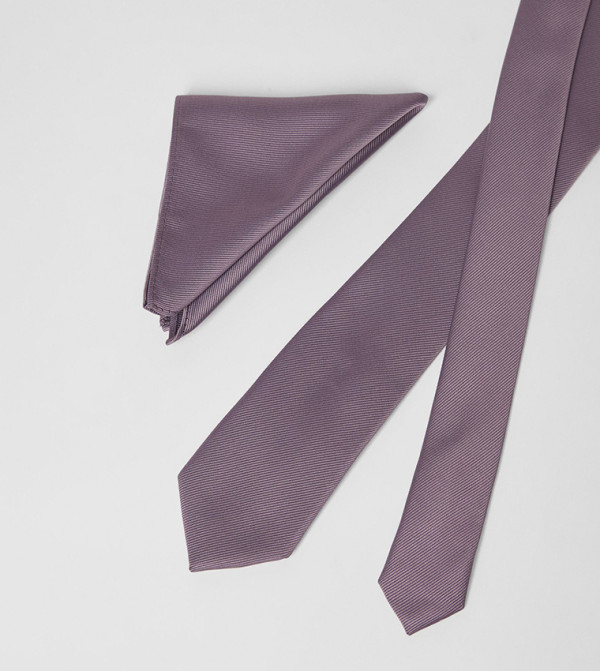 Burton - Outlet  Ties - Purple Slim Ties
