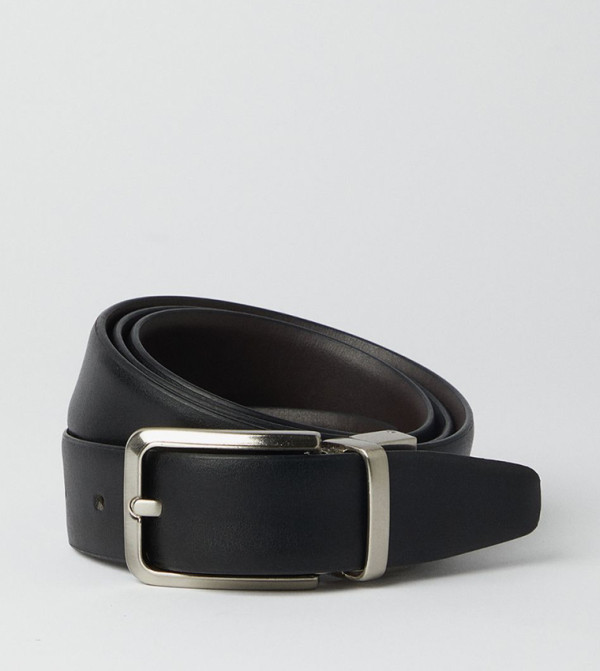 Burton  Leather Belts - Black Leather Belts