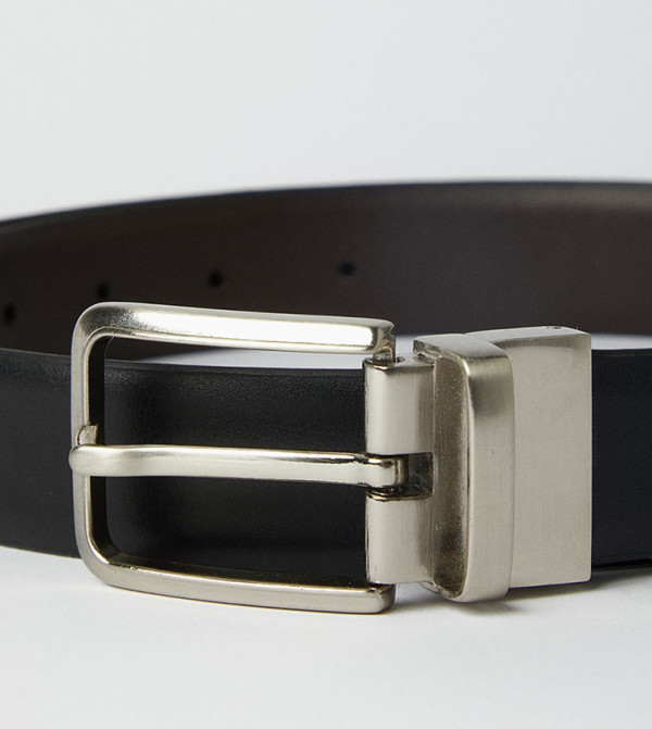Burton  Leather Belts - Black Leather Belts