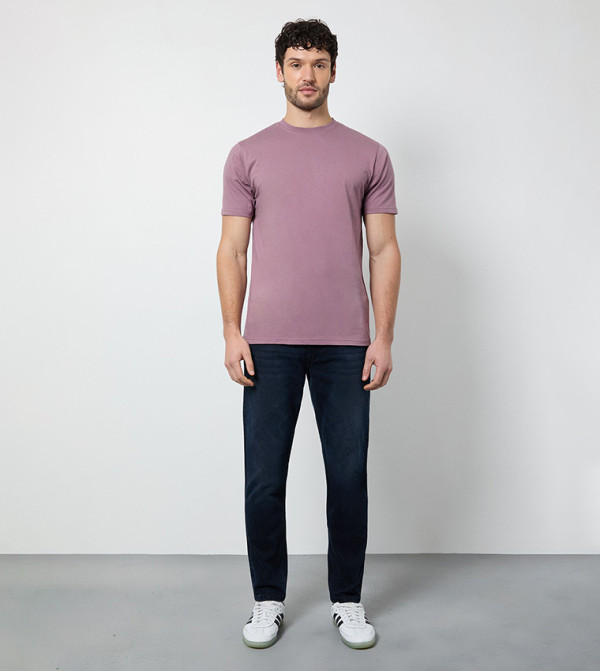 Burton Burton - Pink Round Neck T-Shirts