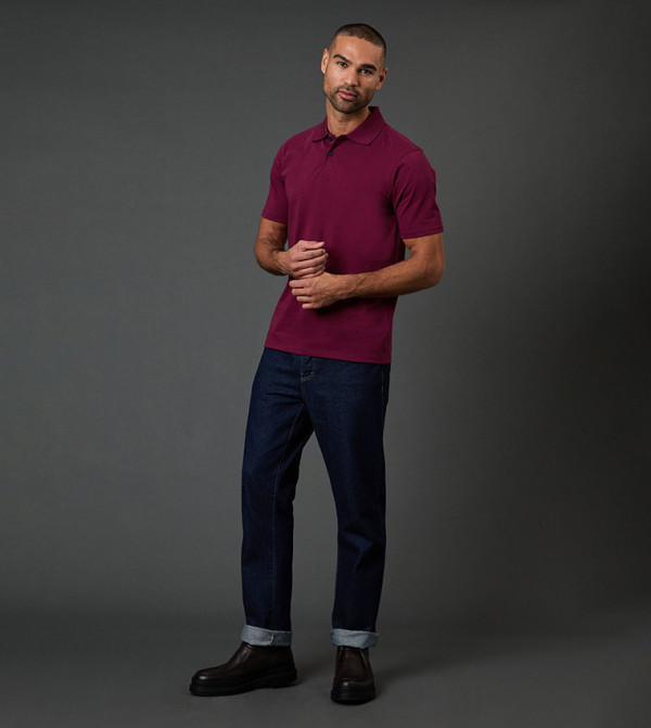 Burton  - Burgundy Polo T-shirts