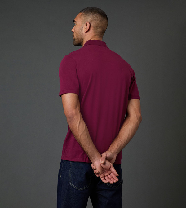 Burton  - Burgundy Polo T-shirts