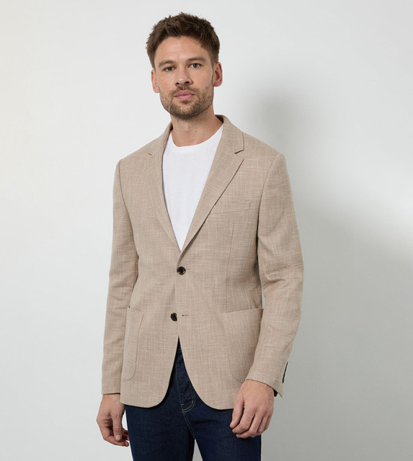 Burton Blazers - Beige Blazers