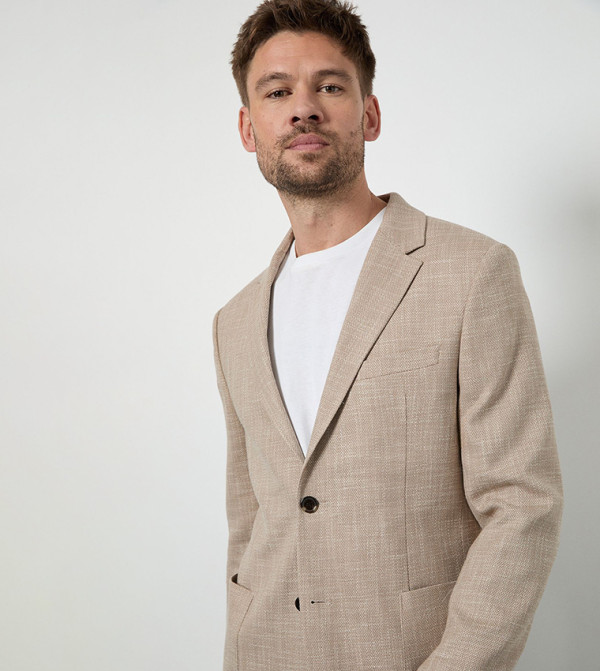 Burton Blazers - Beige Blazers