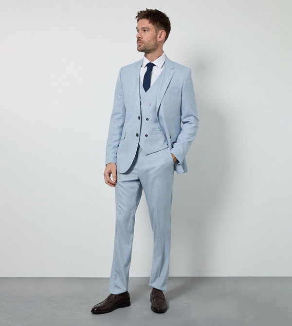 Burton  Waistcoats - Blue Waistcoats