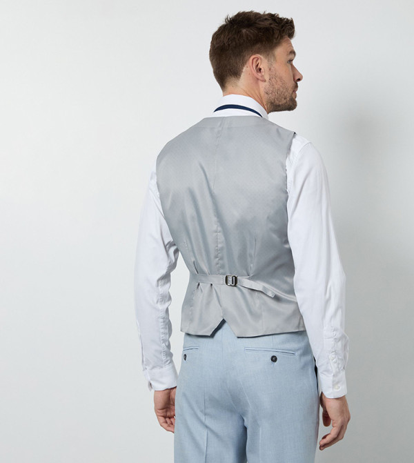 Burton  Waistcoats - Blue Waistcoats