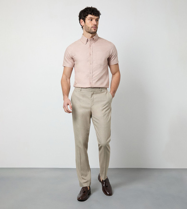 Burton  Short Sleeves - Pink Short Sleeves