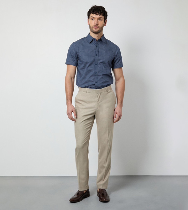 Burton  Short Sleeves - Navy Short Sleeves