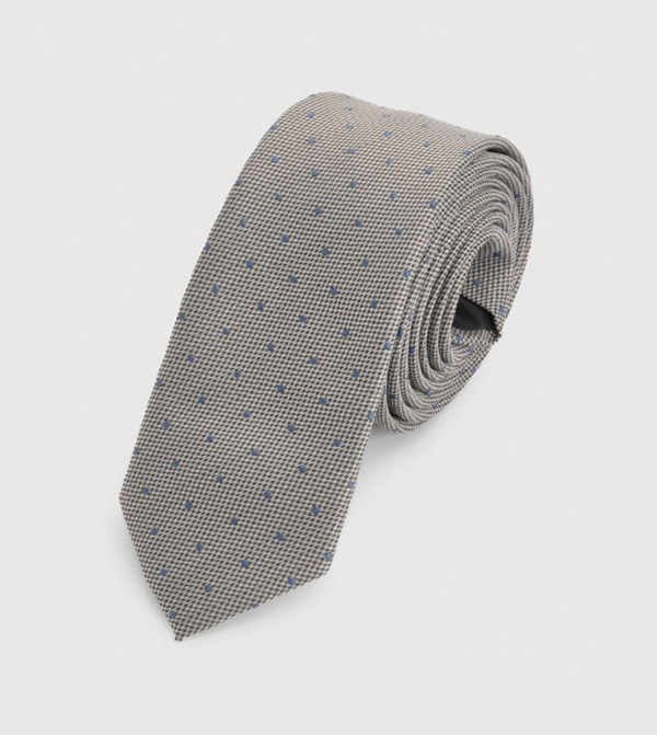 بورتون   ربطات عنق وقفازات - رمادي داكن Regular Ties