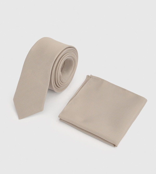Burton Ties - Beige Regular Ties
