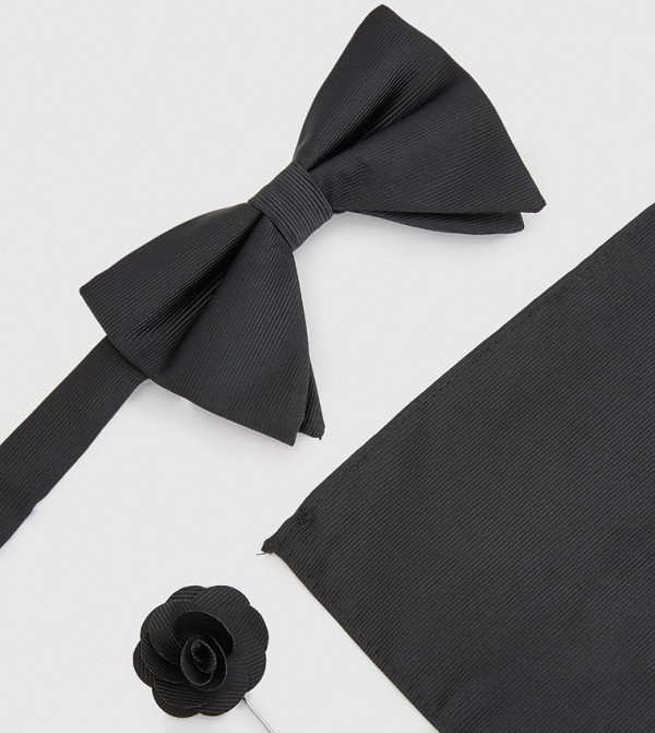 بورتون   ربطات عنق وقفازات - أسود Regular Ties