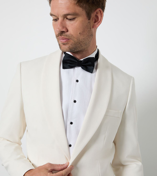 Burton  - Off White Tuxedo Suit