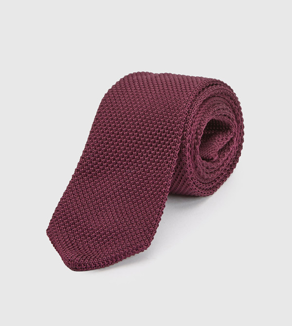 Burton  Slim Ties - Maroon Slim Ties