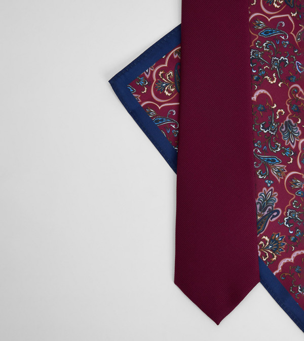 بورتون ربطات عنق وقفازات - بورغندي Regular Ties