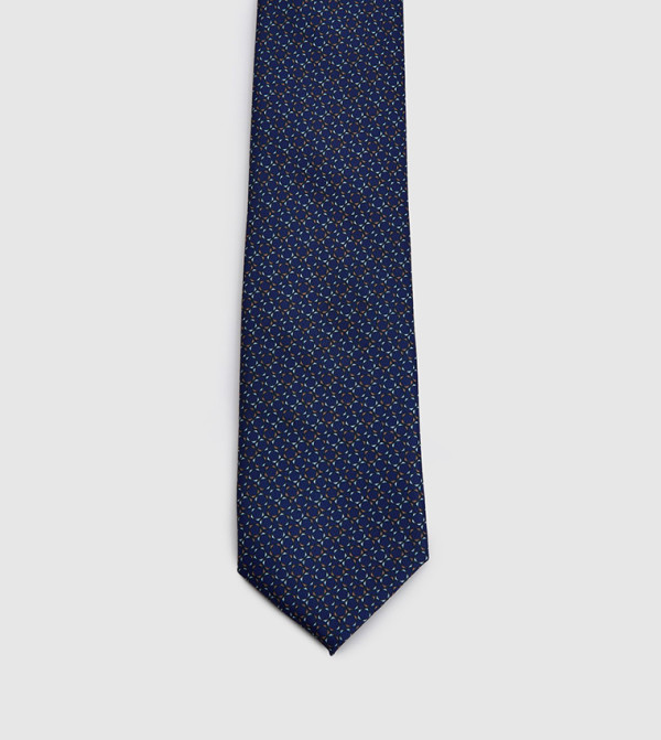 بورتون ربطات عنق وقفازات - كحلي Regular Ties