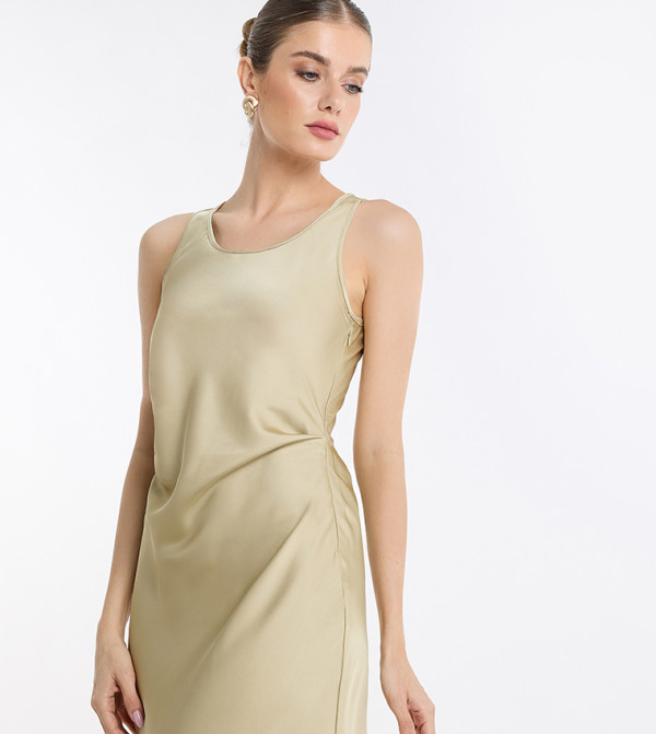 BCBG  Clothing - Beige Maxi Dresses