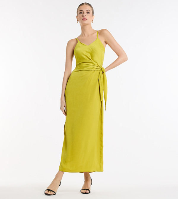 BCBG  Clothing - Green Midi Dresses