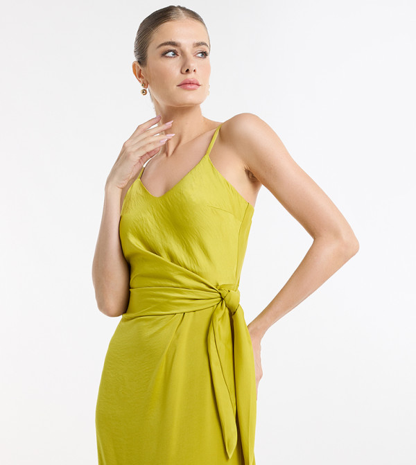 BCBG  Clothing - Green Midi Dresses