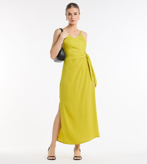 BCBG  Clothing - Green Midi Dresses